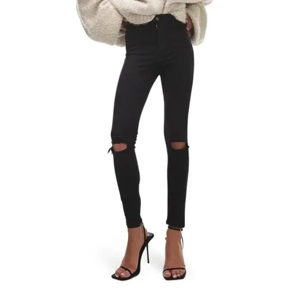 Topshop Black Jamie Jeans